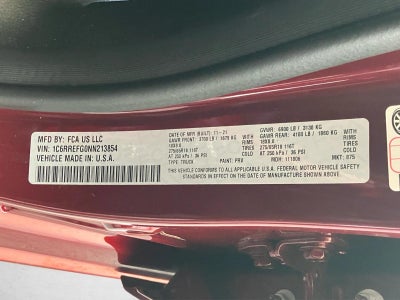 2022 RAM 1500 Big Horn 4x2 Crew Cab 5'7" Box