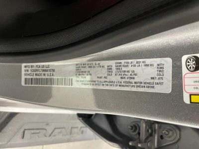 2022 RAM 1500 Rebel 4x4 Crew Cab 5'7" Box