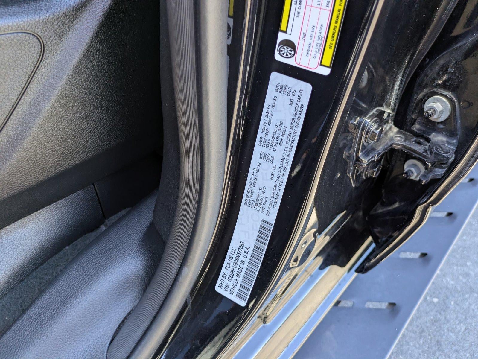 2022 RAM 1500 TRX 4x4 Crew Cab 5'7" Box