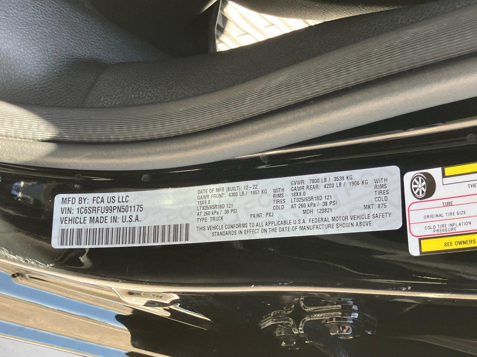 2023 RAM 1500 TRX 4x4 Crew Cab 5'7" Box
