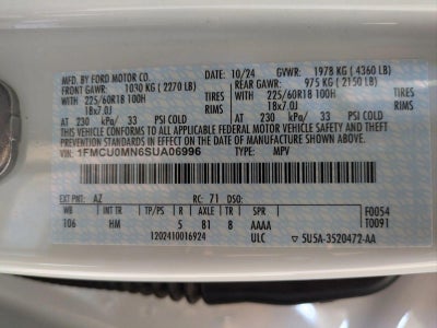 2025 Ford Escape ST-Line FWD