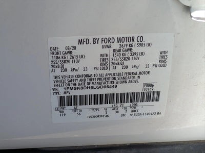 2020 Ford Explorer XLT 4WD