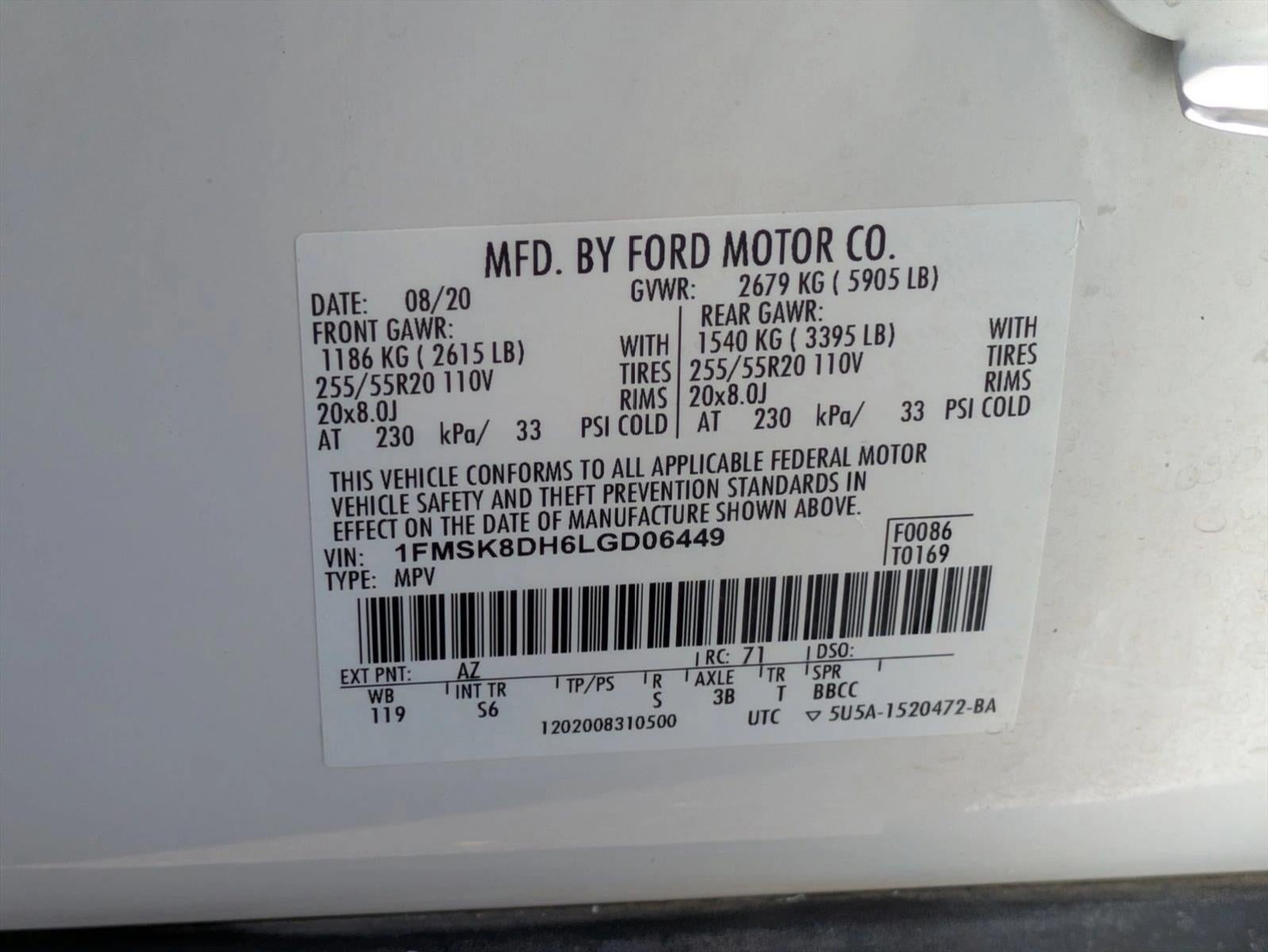 2020 Ford Explorer XLT 4WD