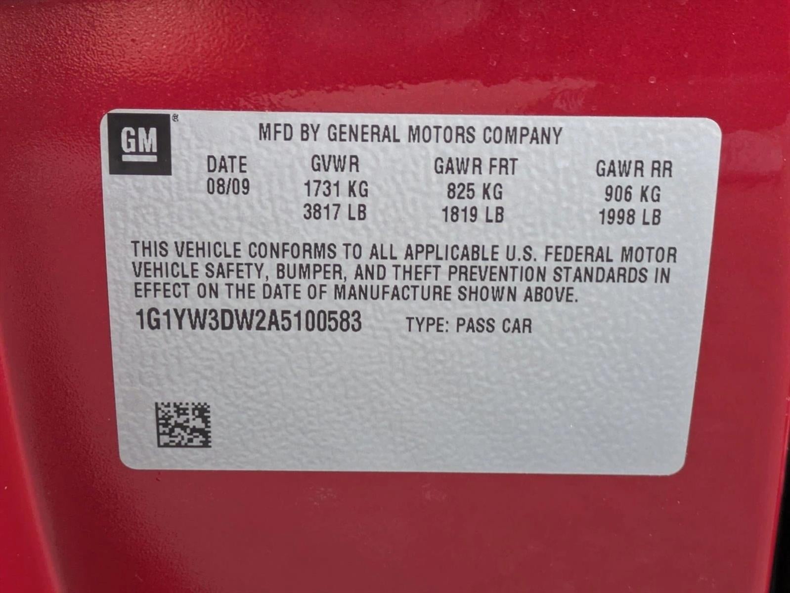 2010 Chevrolet Corvette Convertible Grand Sport 3LT