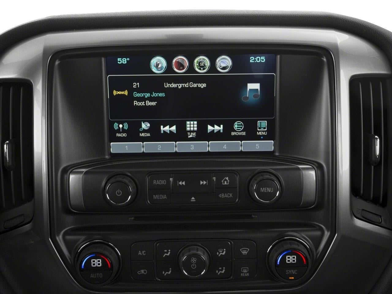 2018 Chevrolet Silverado 1500 Double Cab Standard Box 2-Wheel Drive LT