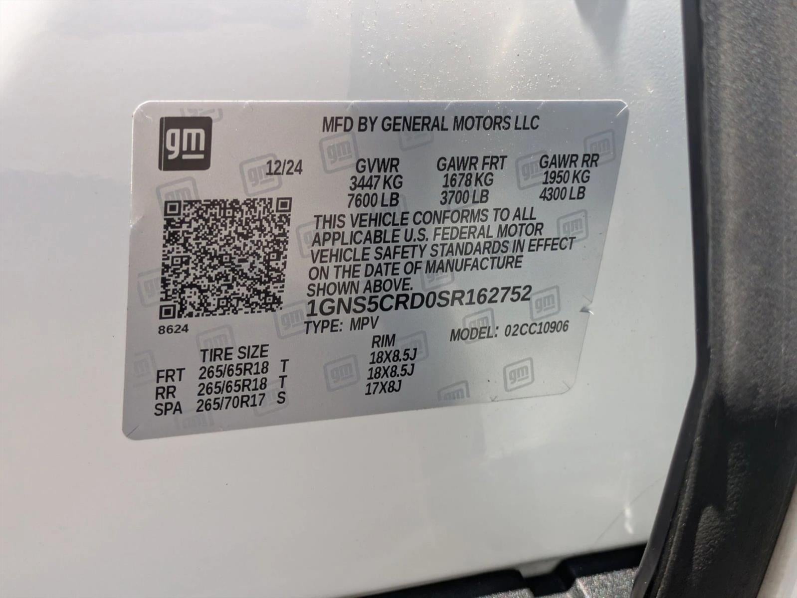 2025 Chevrolet Suburban 2WD LT
