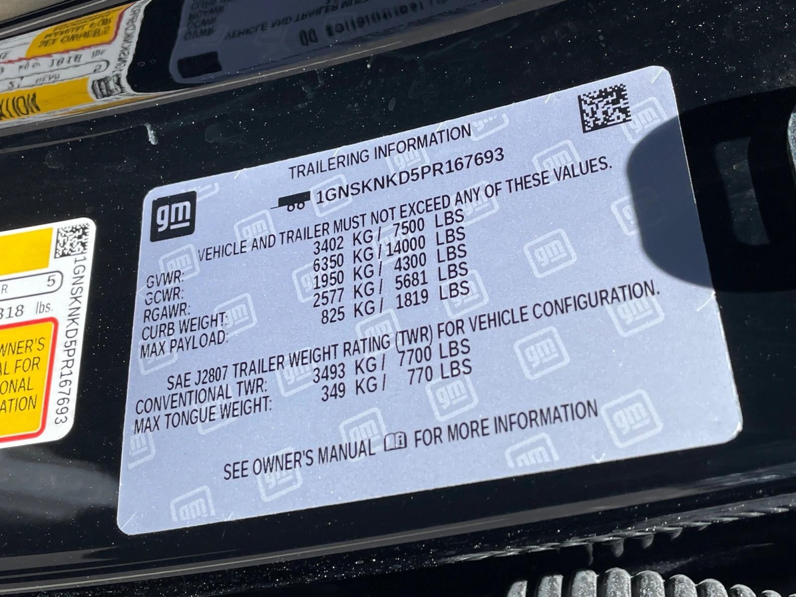 2023 Chevrolet Tahoe 4WD LT