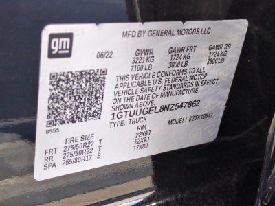 2022 GMC Sierra 1500 Crew Cab Short Box 4-Wheel Drive Denali