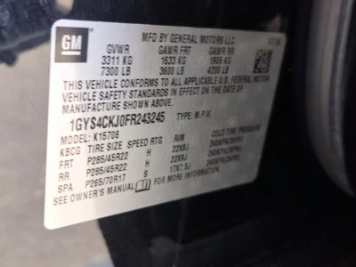 2015 Cadillac Escalade 4WD Premium