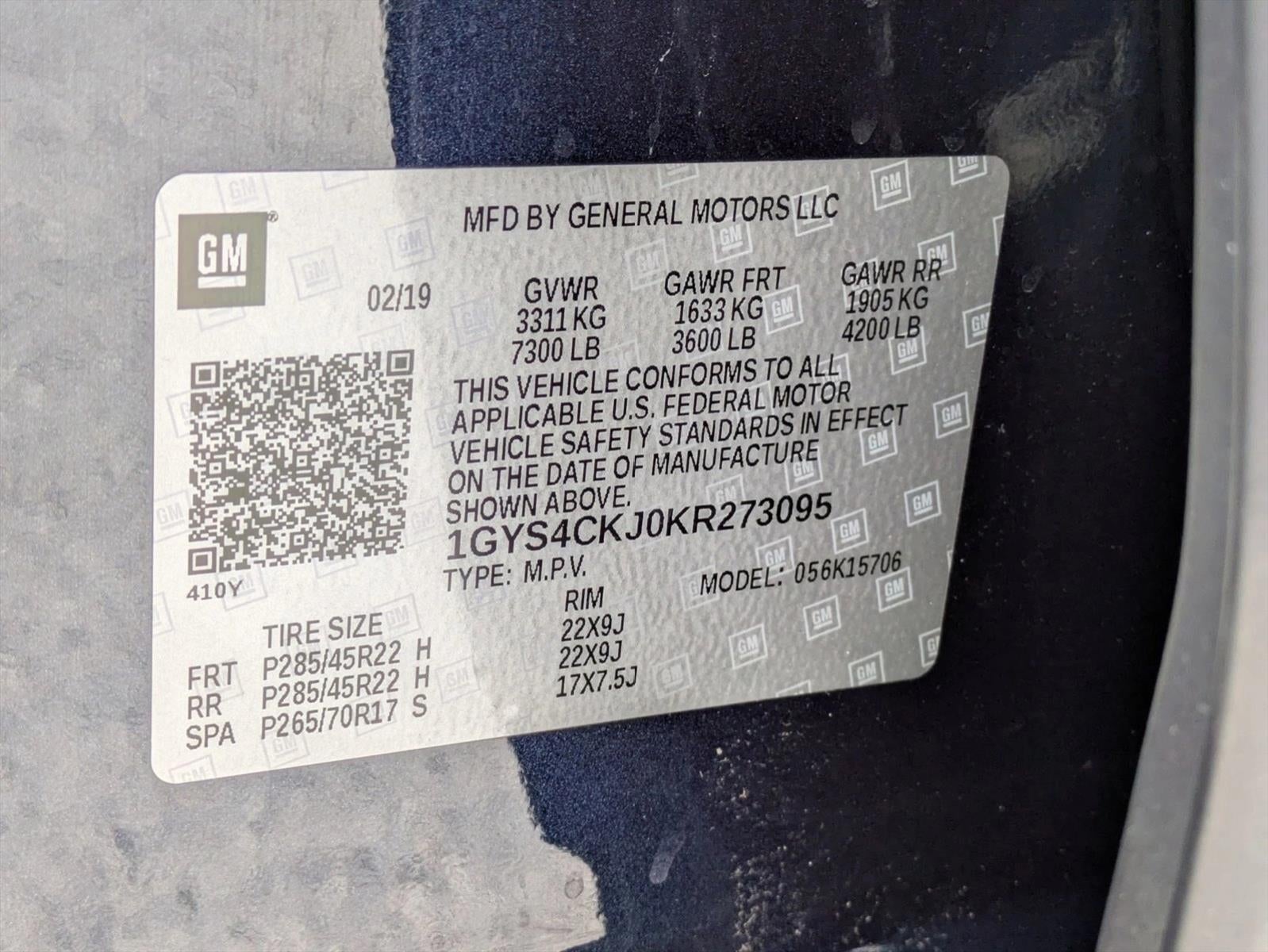 2019 Cadillac Escalade 4WD Premium Luxury