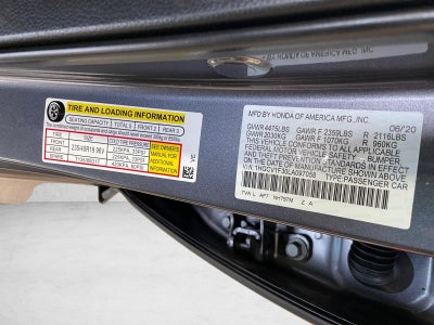 2020 Honda Accord Sedan Sport 1.5T CVT