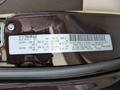 2017 Chrysler Pacifica Hybrid Platinum FWD