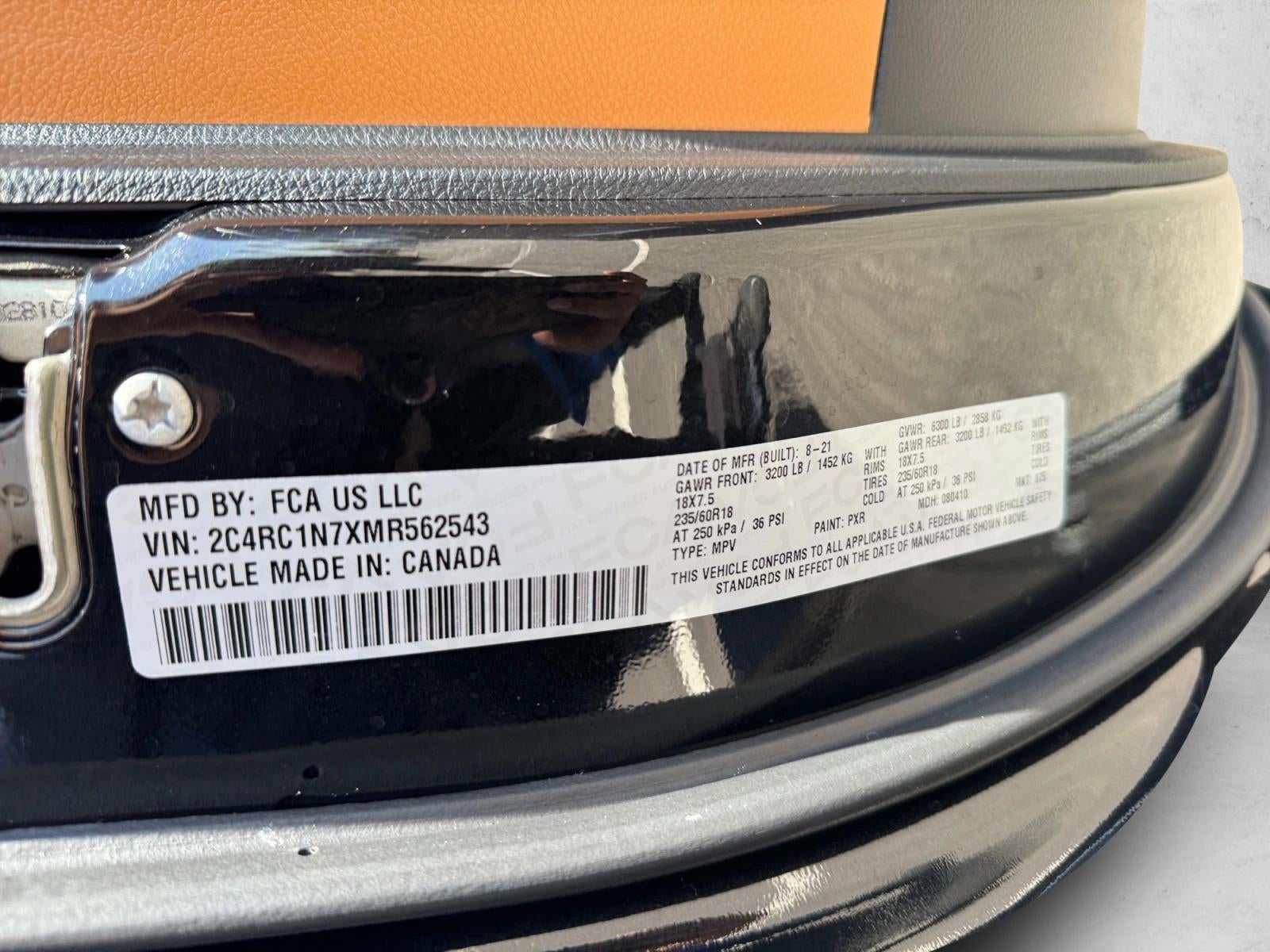 2021 Chrysler Pacifica Hybrid Pinnacle