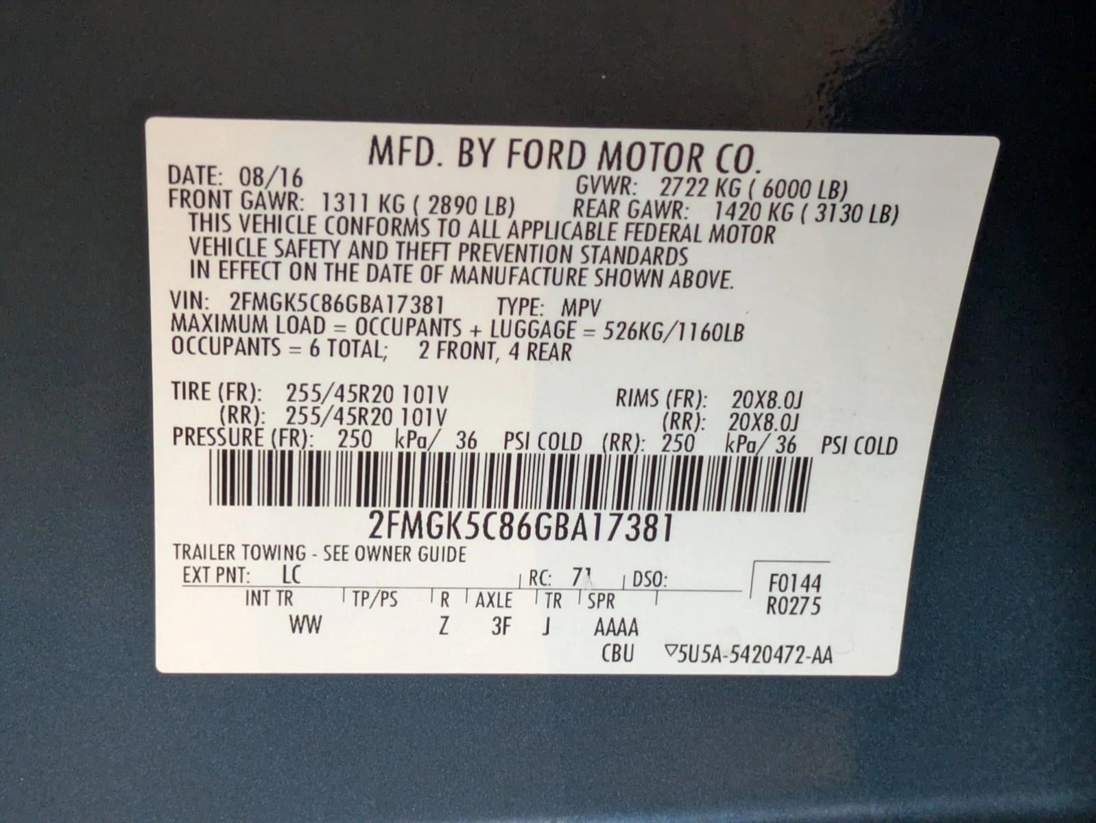 2016 Ford Flex 4dr SEL FWD