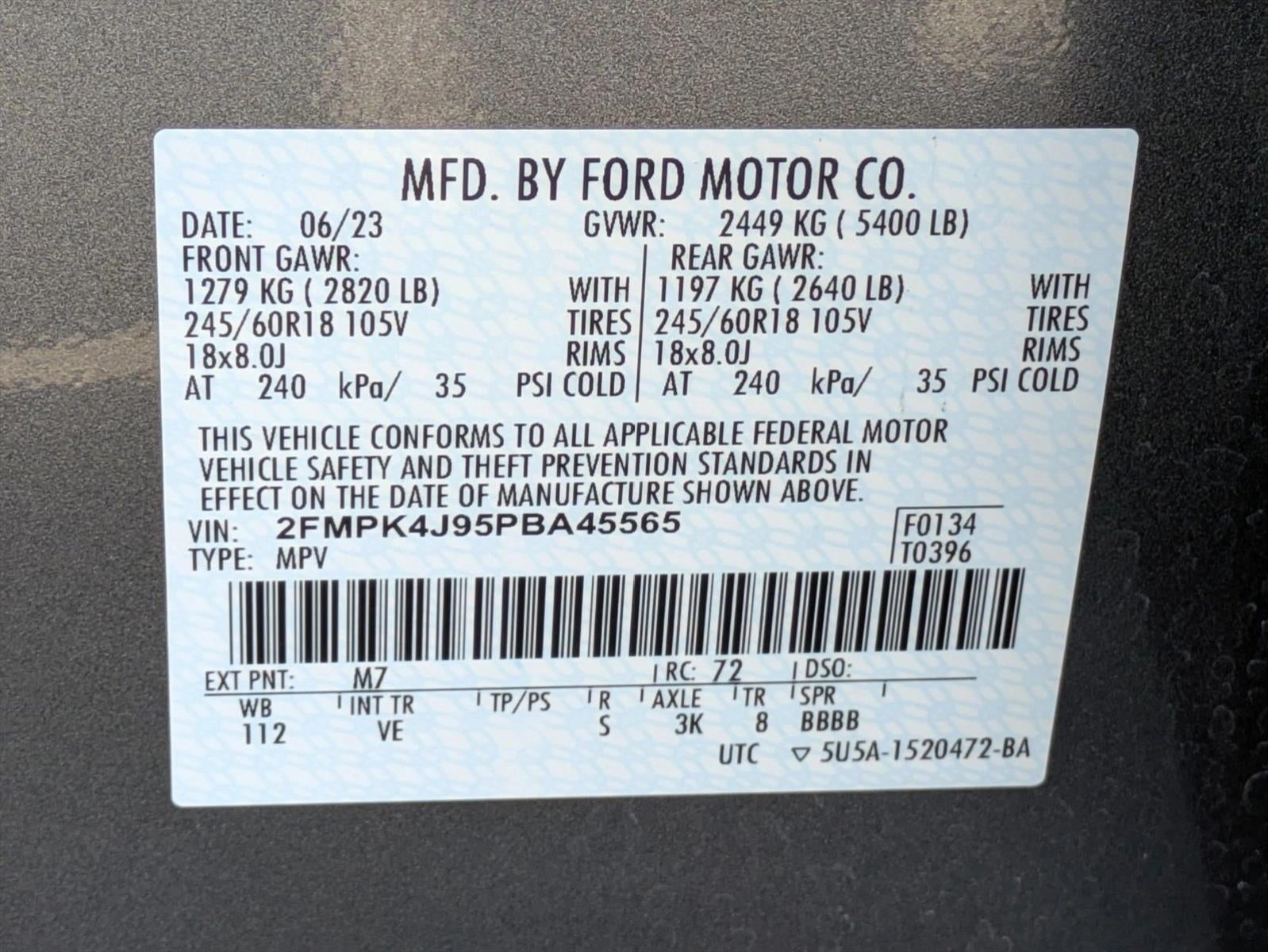 2023 Ford Edge SEL AWD