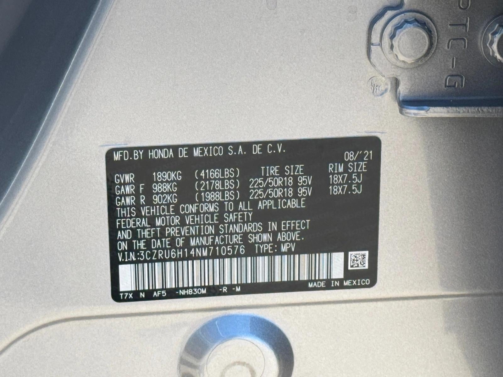 2022 Honda HR-V Sport AWD CVT