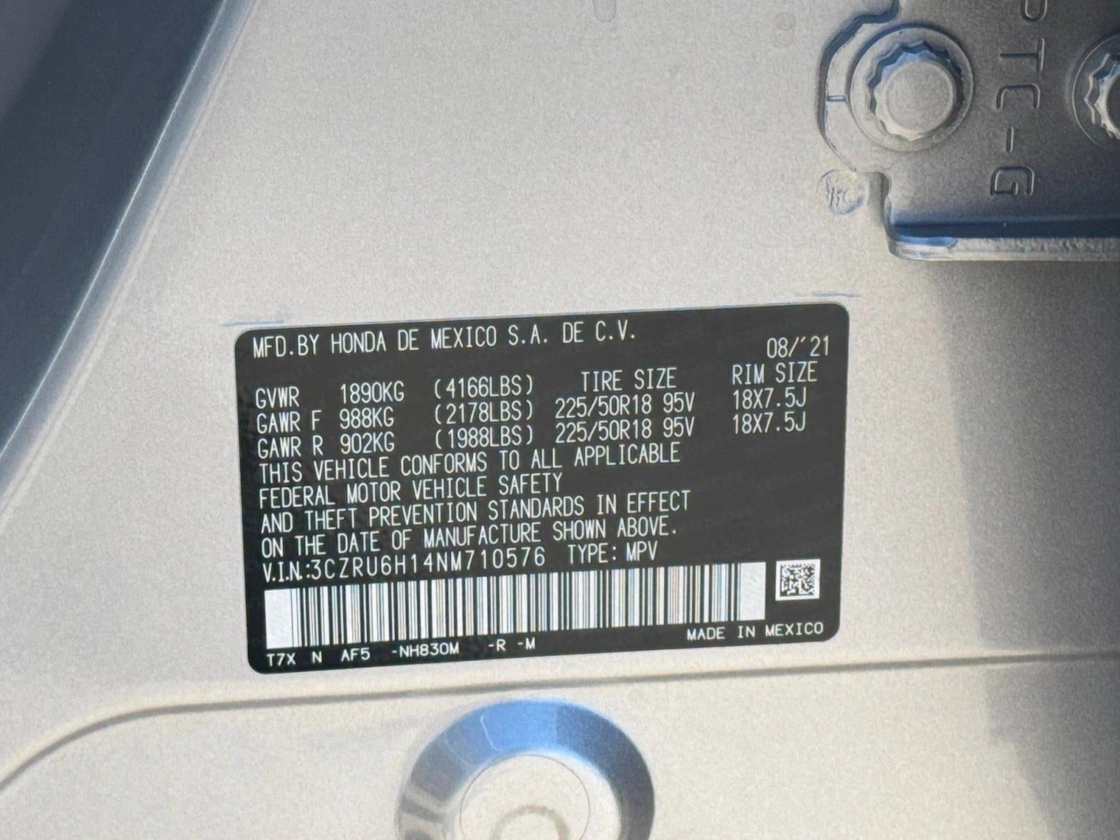 2022 Honda HR-V Sport AWD CVT