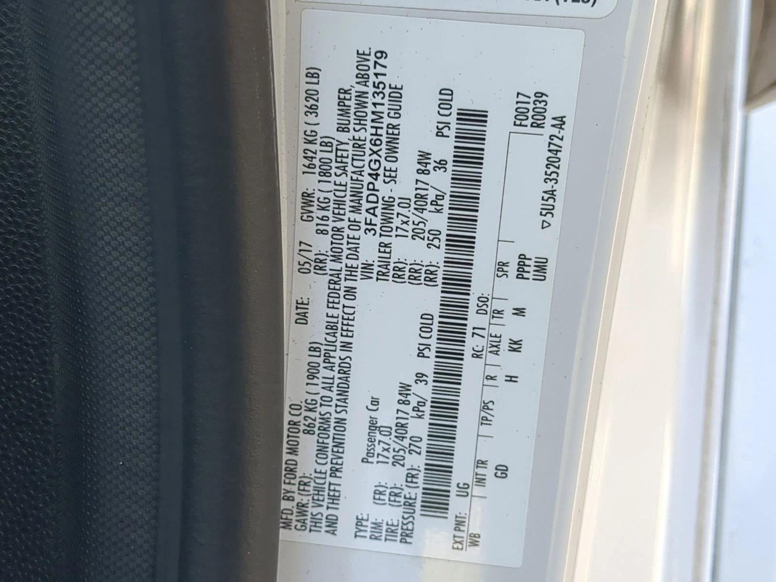 2017 Ford Fiesta ST Hatch