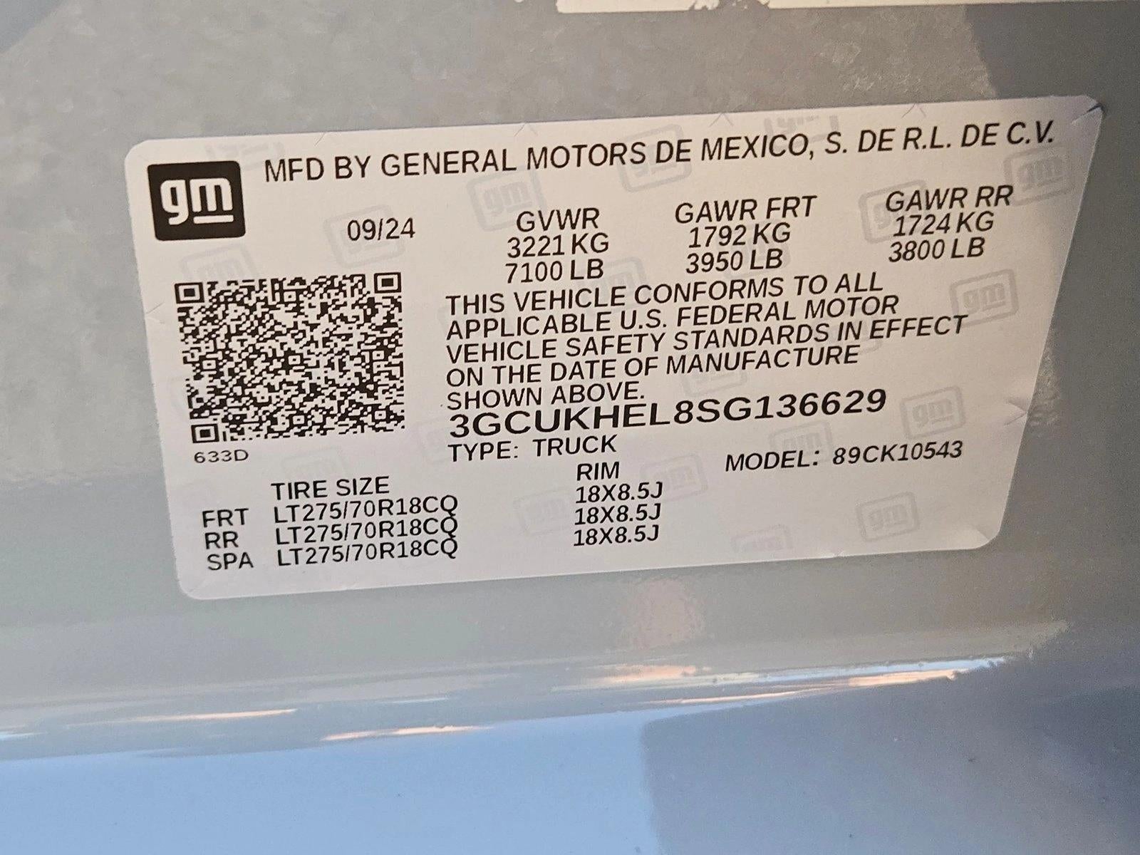 2025 Chevrolet Silverado 1500 Crew Cab Short Box 4-Wheel Drive ZR2
