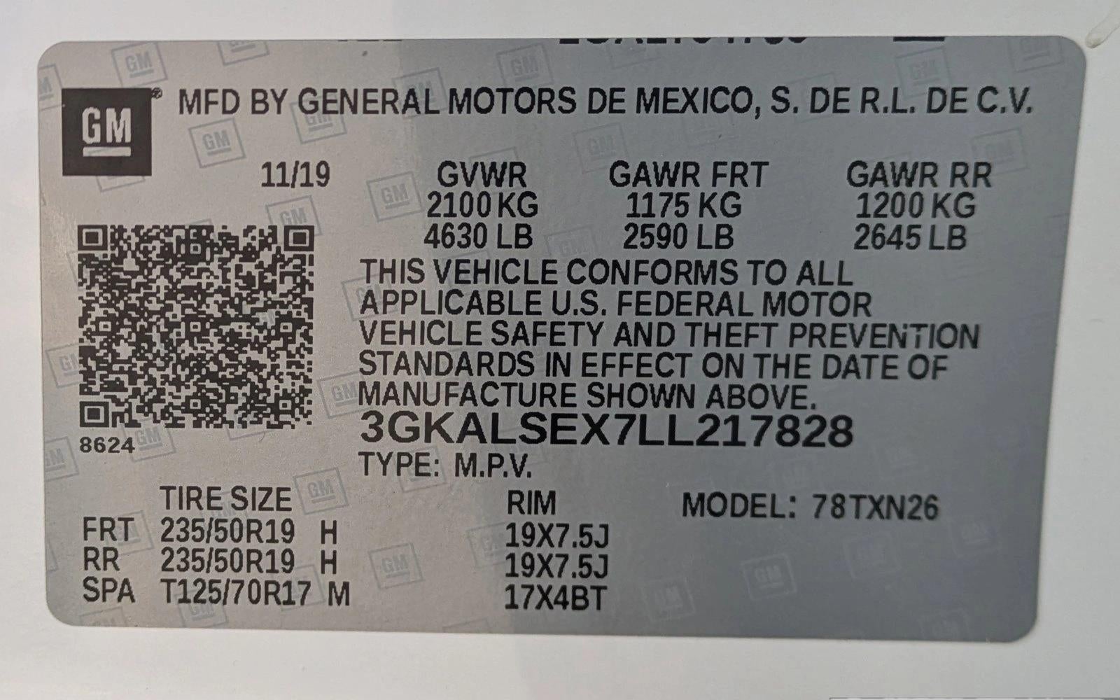 2020 GMC Terrain FWD Denali