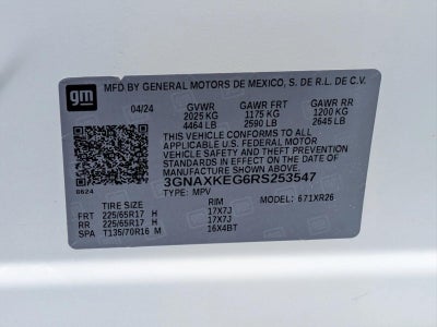 2024 Chevrolet Equinox FWD LT