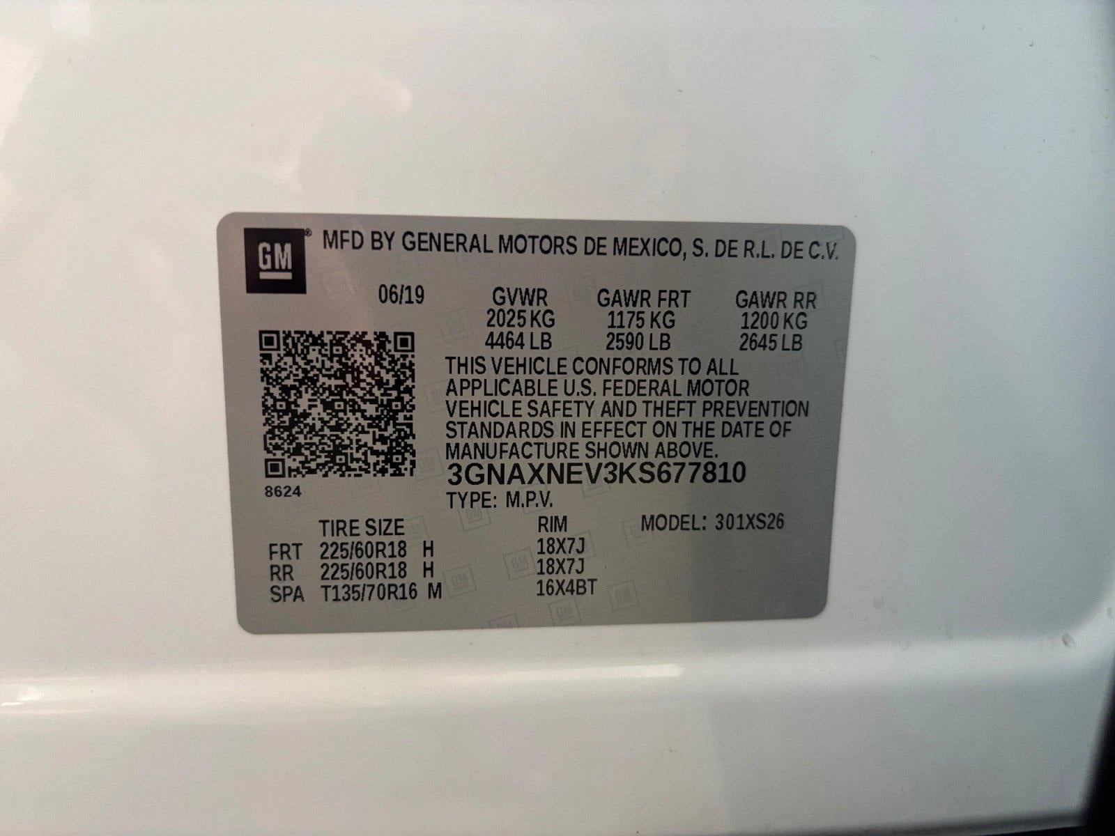2019 Chevrolet Equinox FWD Premier