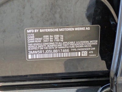 2020 BMW 330i Sedan North America