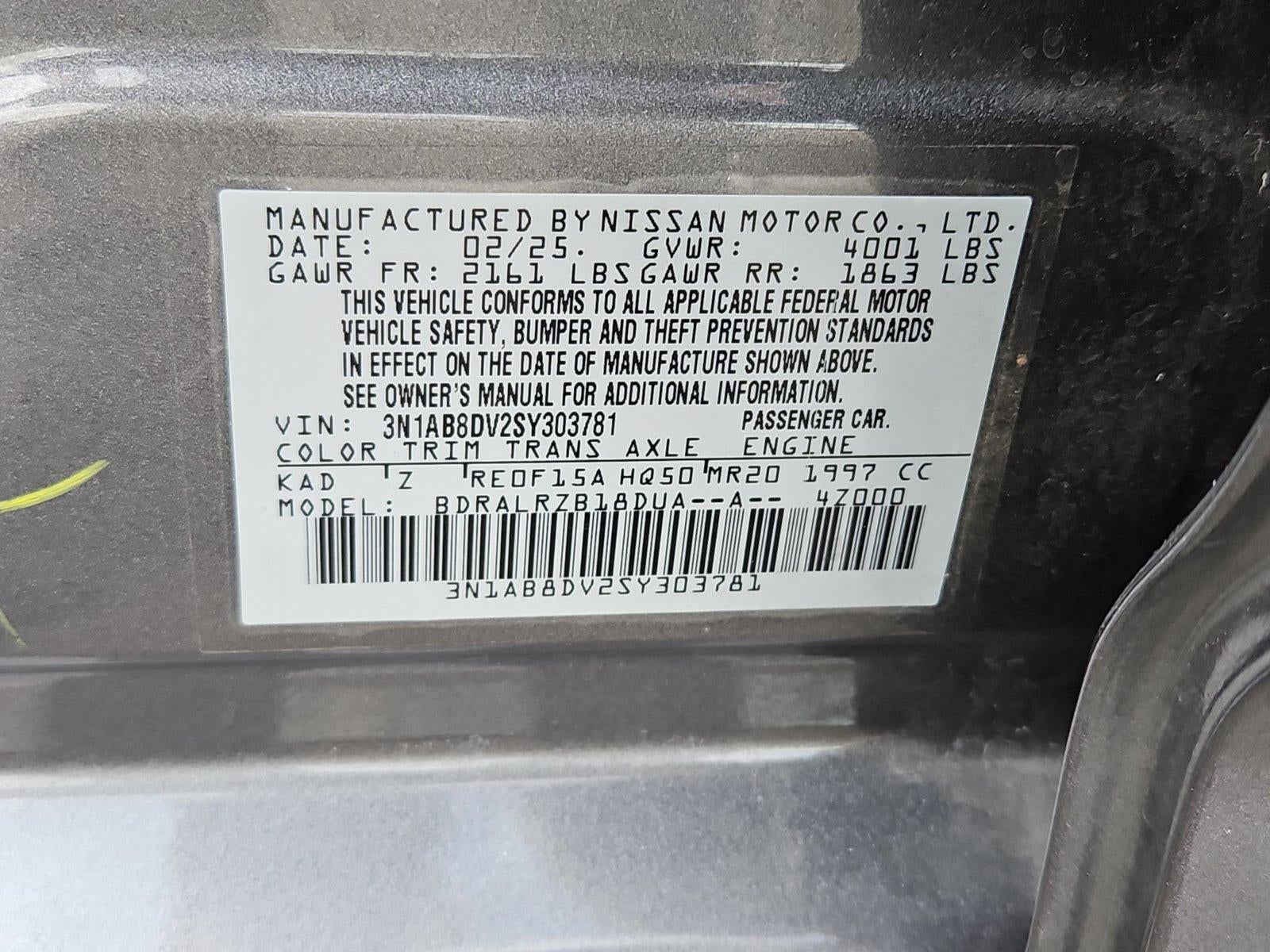 2025 Nissan Sentra SR CVT