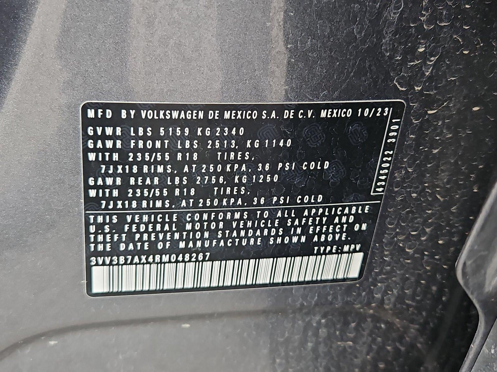 2024 Volkswagen Tiguan 2.0T SE FWD
