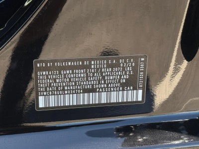2020 Volkswagen Jetta SE Auto w/ULEV