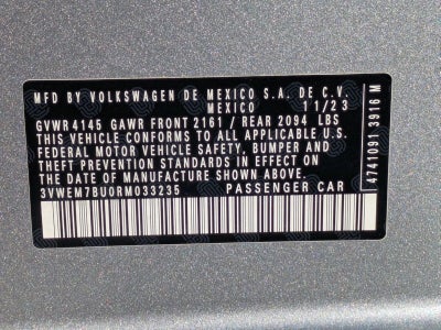 2024 Volkswagen Jetta SE Auto