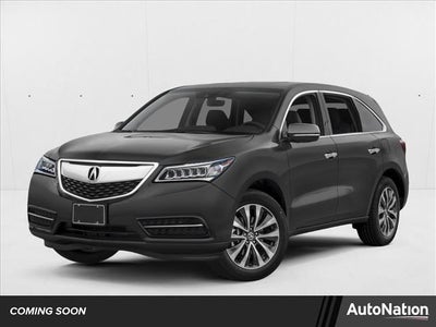 2016 Acura MDX FWD with Technology Package