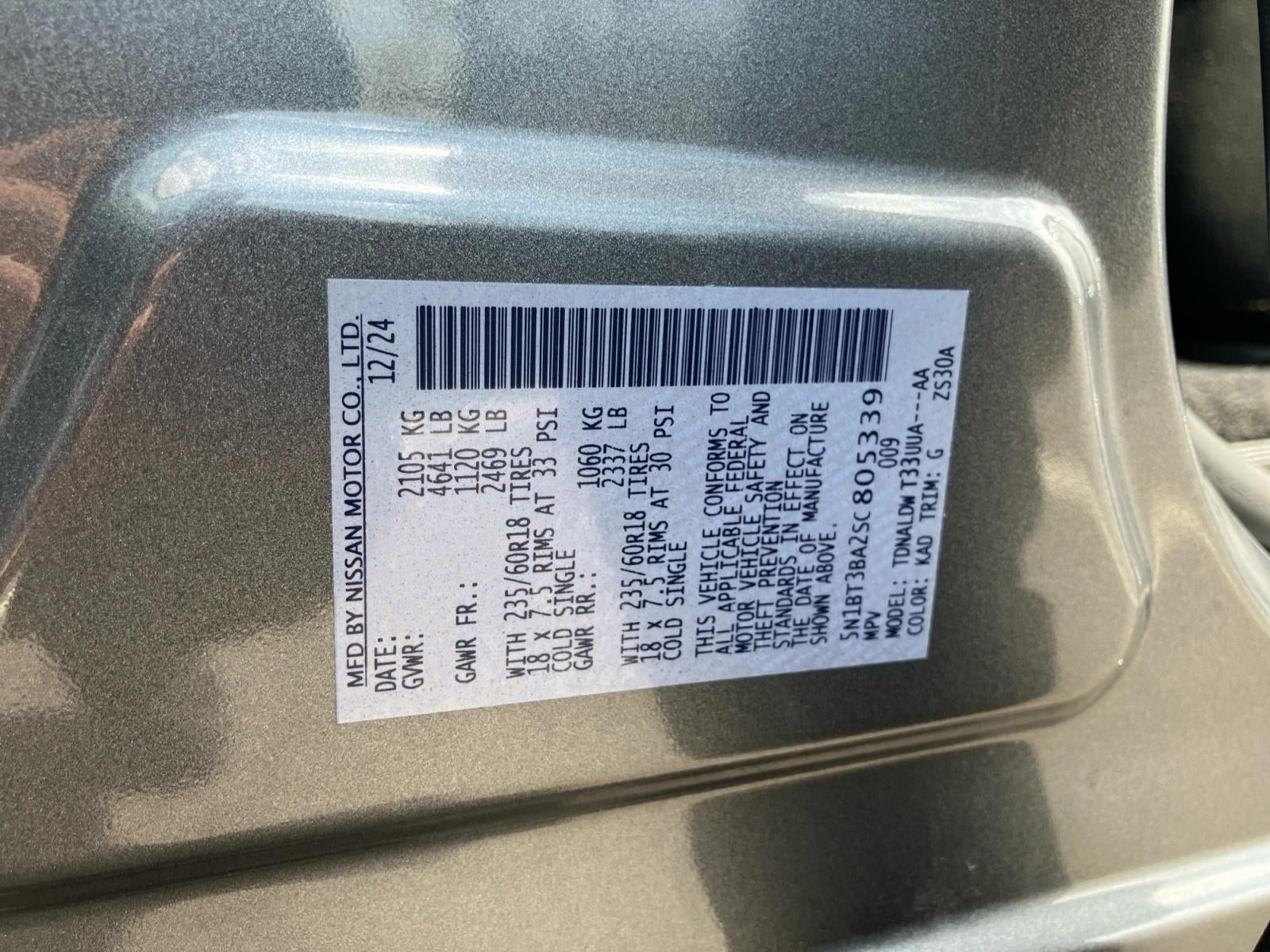 2025 Nissan Rogue FWD SV