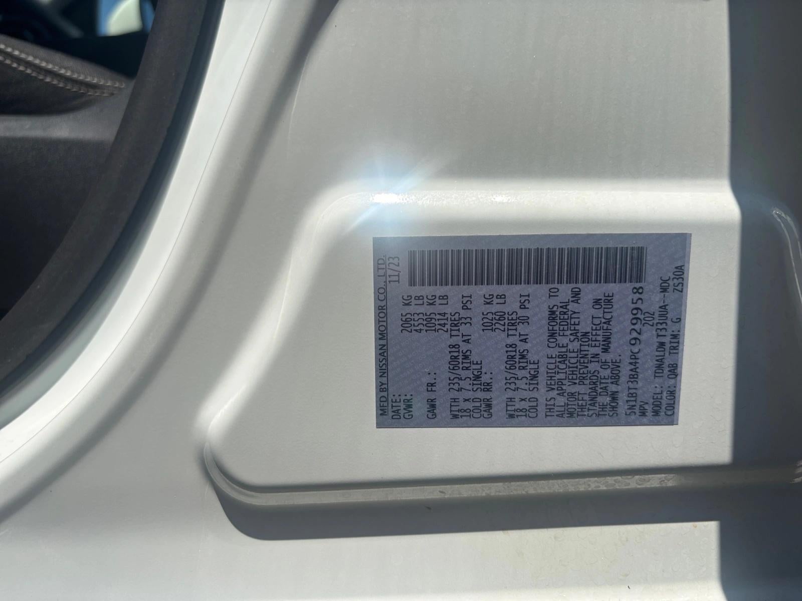 2023 Nissan Rogue FWD SV
