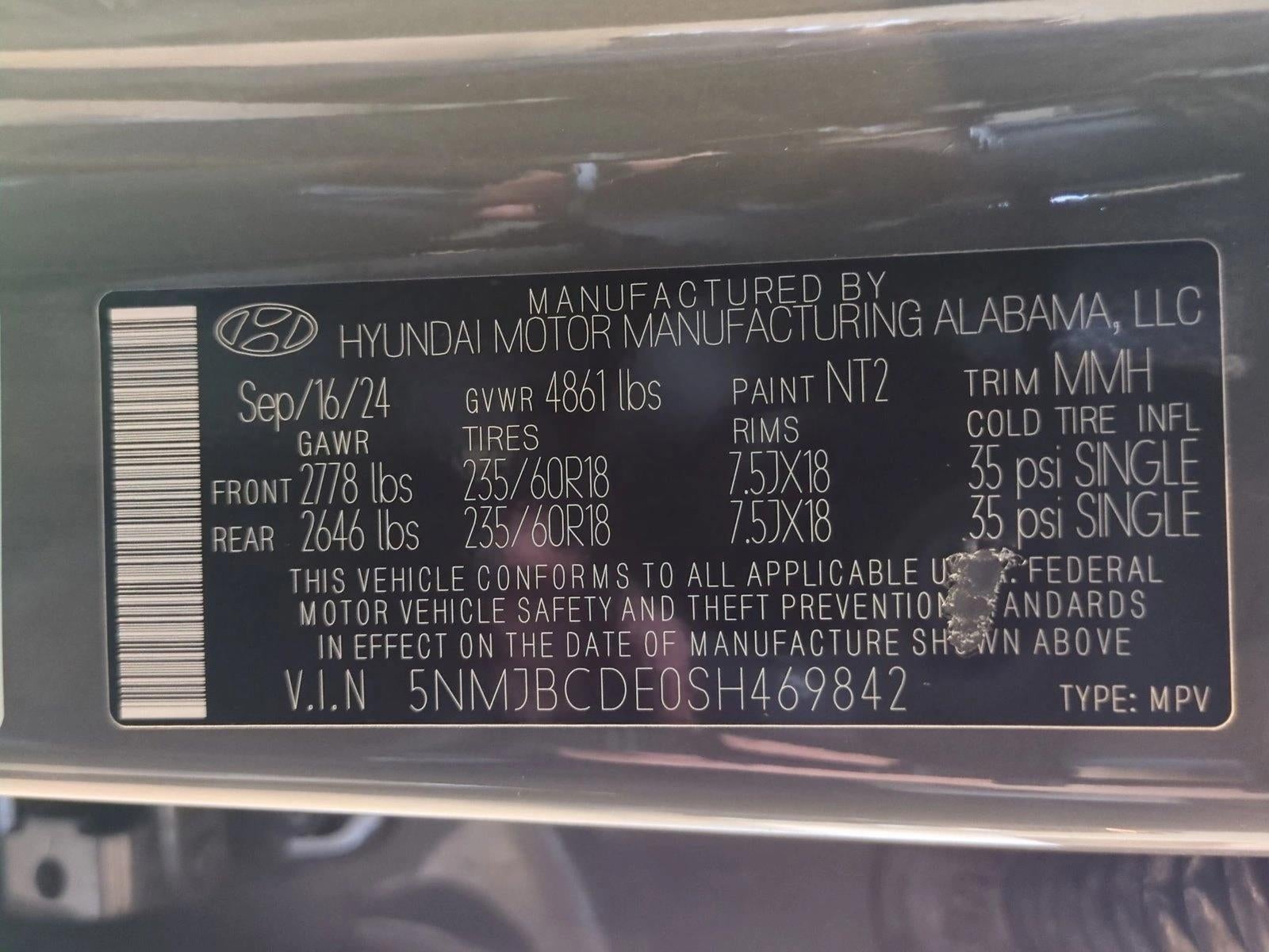 2025 Hyundai TUCSON SEL AWD