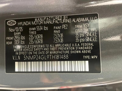 2026 Hyundai SANTA FE SEL FWD