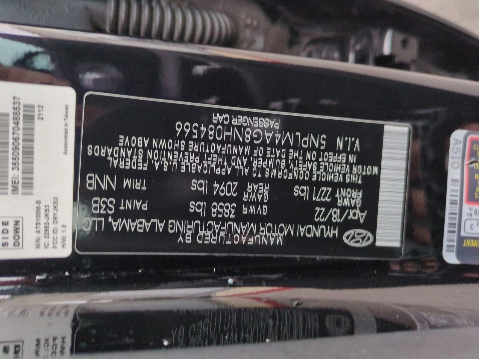 2022 Hyundai ELANTRA SEL IVT