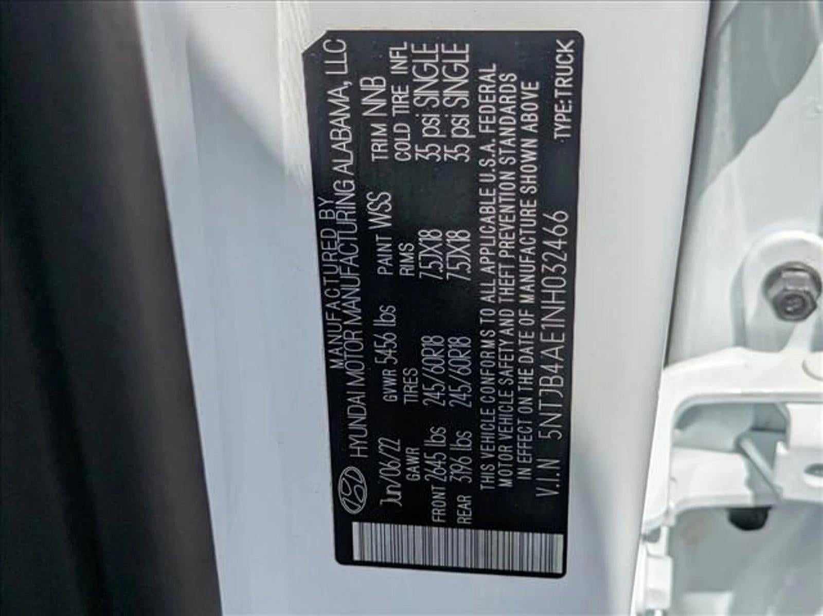 2022 Hyundai SANTA CRUZ SEL FWD