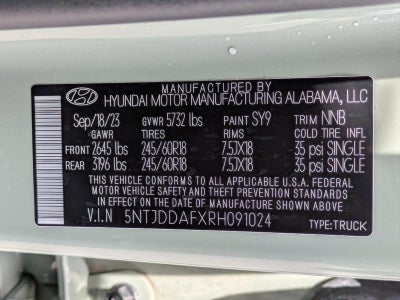2024 Hyundai SANTA CRUZ XRT AWD