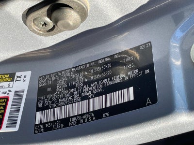 2023 Toyota Highlander Limited AWD (Natl)