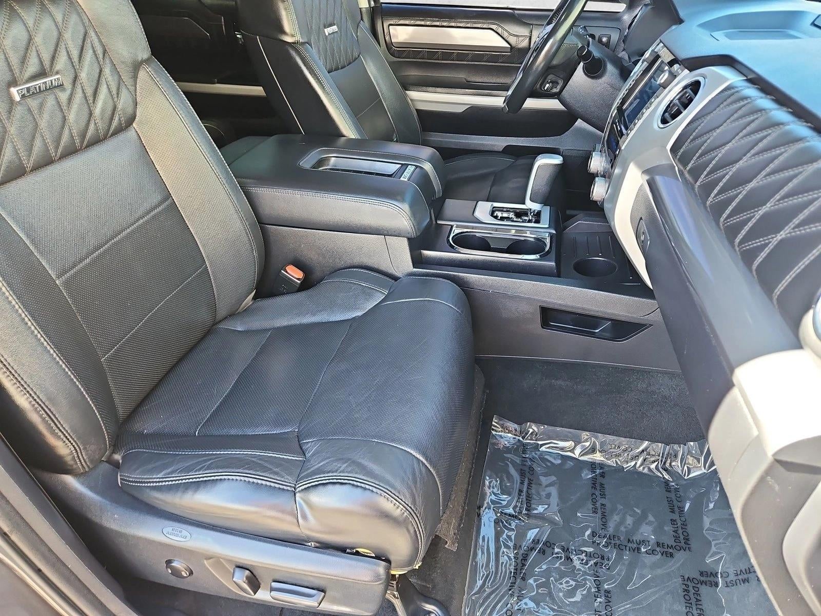 2021 Toyota Tundra 4WD 4WD Platinum CrewMax 5.5' Bed 5.7L (Natl)