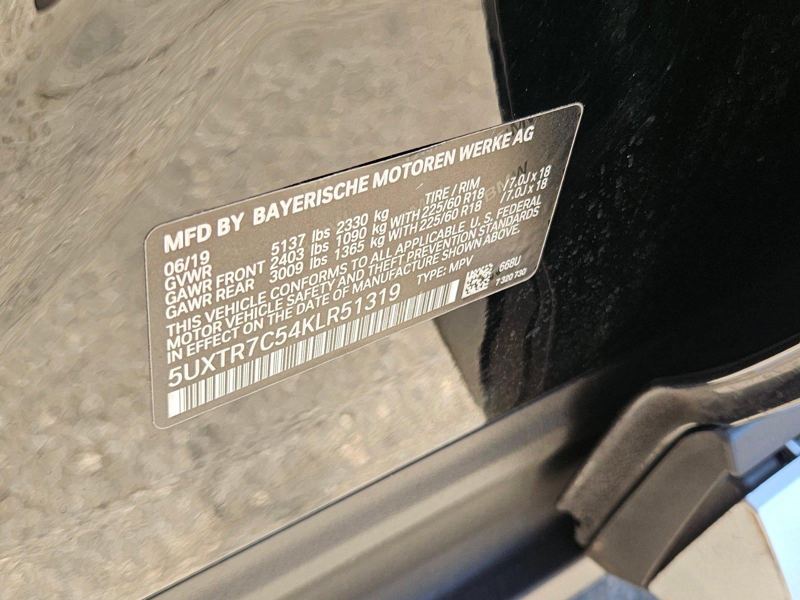 2019 BMW X3 sDrive30i Sports Activity Vehicle