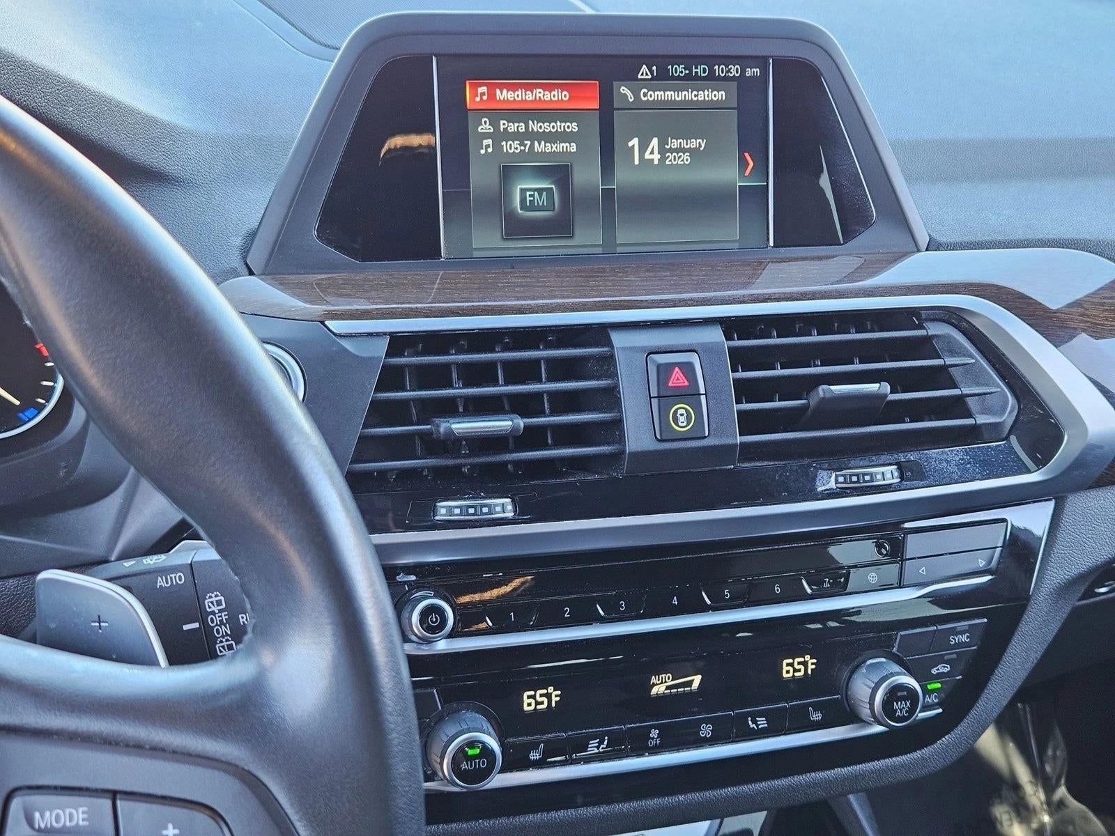 2019 BMW X3 sDrive30i Sports Activity Vehicle