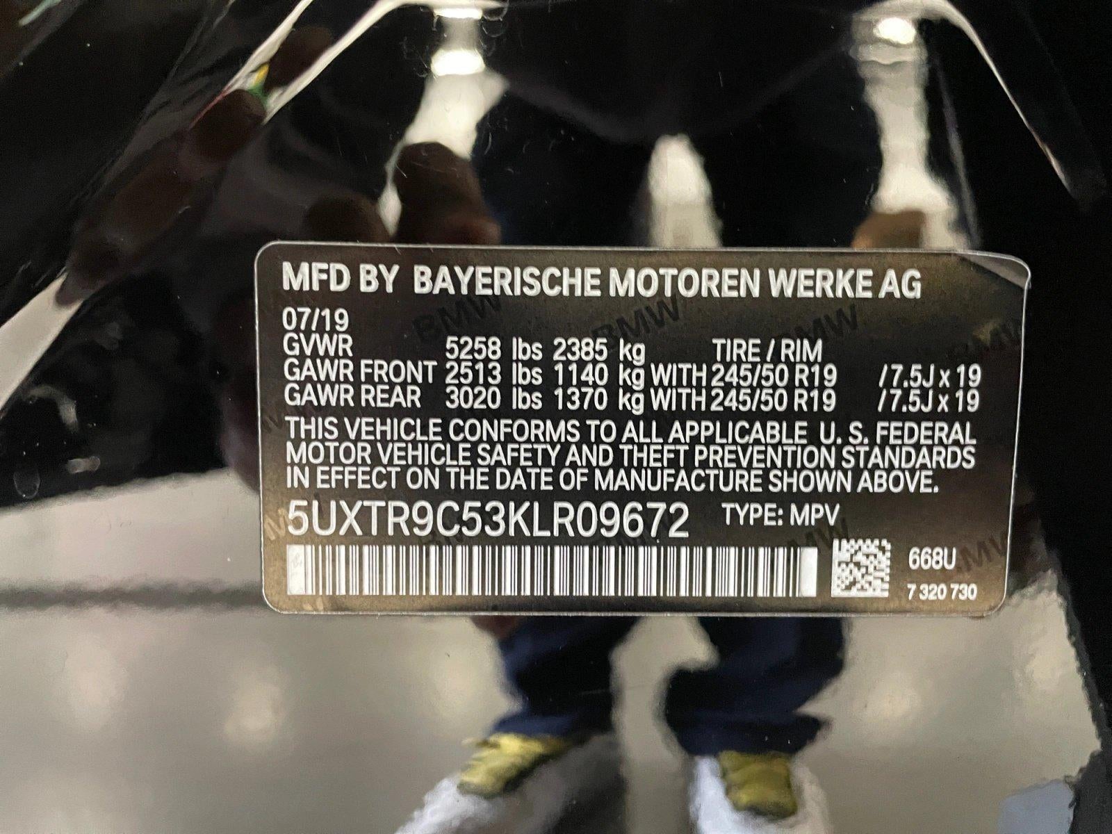 2019 BMW X3 xDrive30i Sports Activity Vehicle
