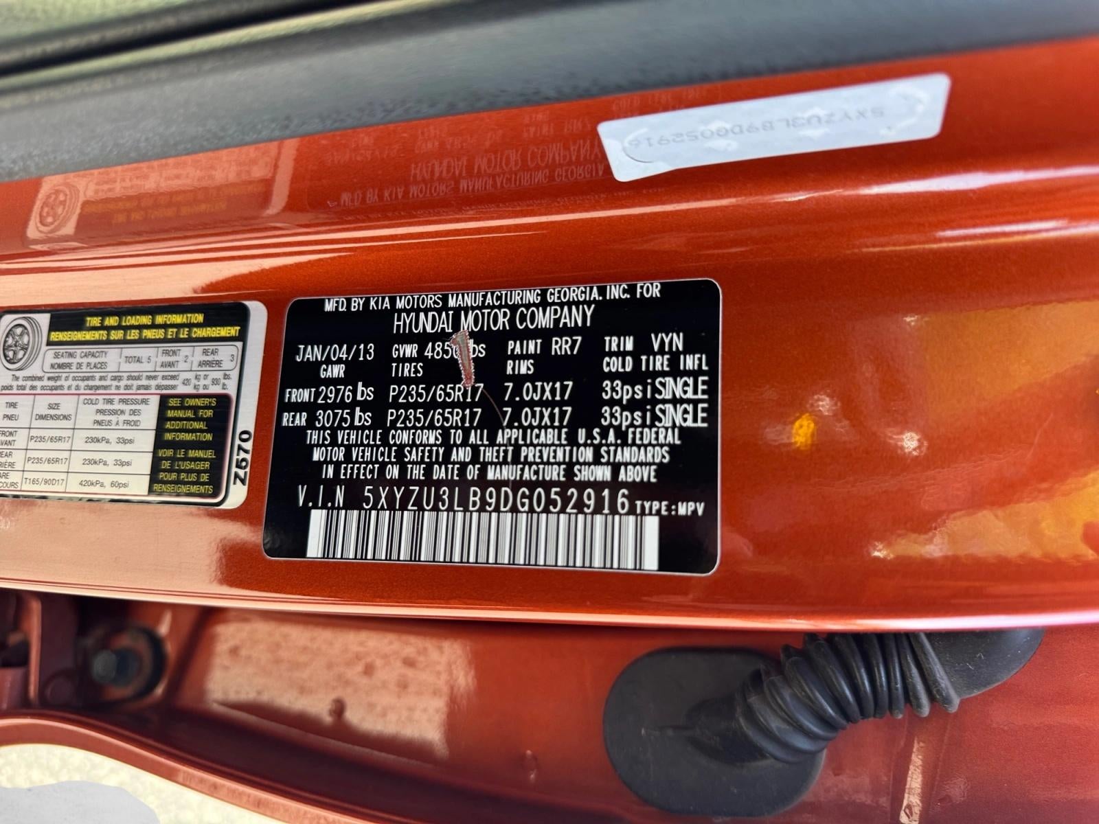 2013 Hyundai SANTA FE FWD 4dr Sport