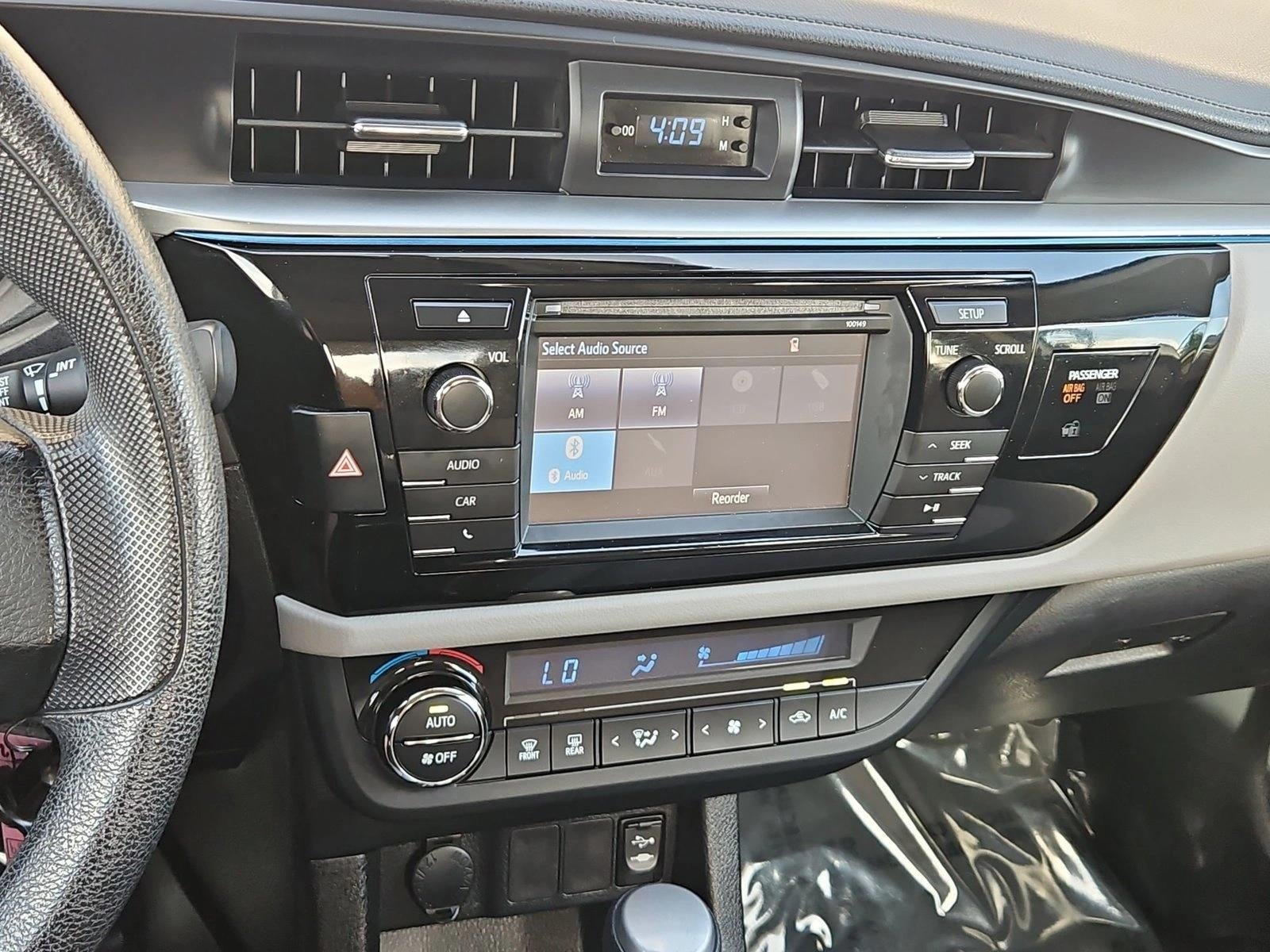 2015 Toyota Corolla 4dr Sdn CVT Auto LE Plus (Natl)