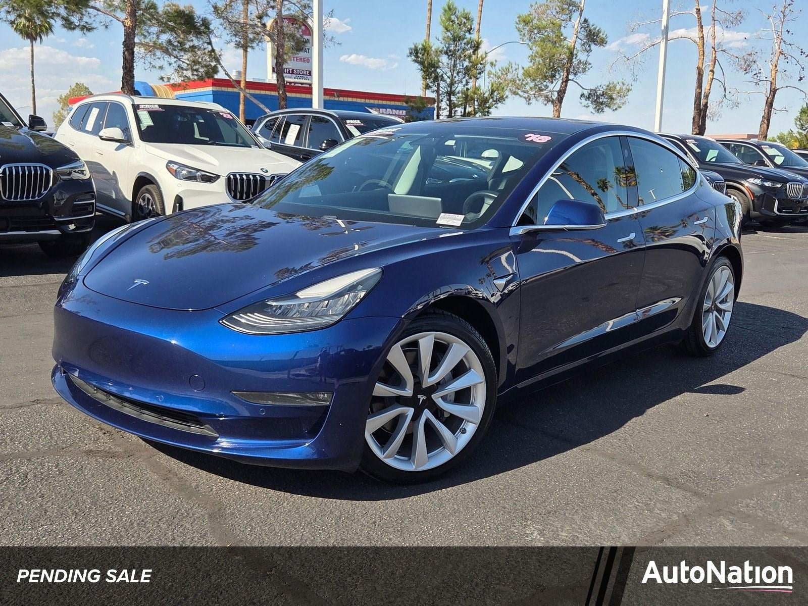 2018 Tesla Model 3 Long Range Battery AWD