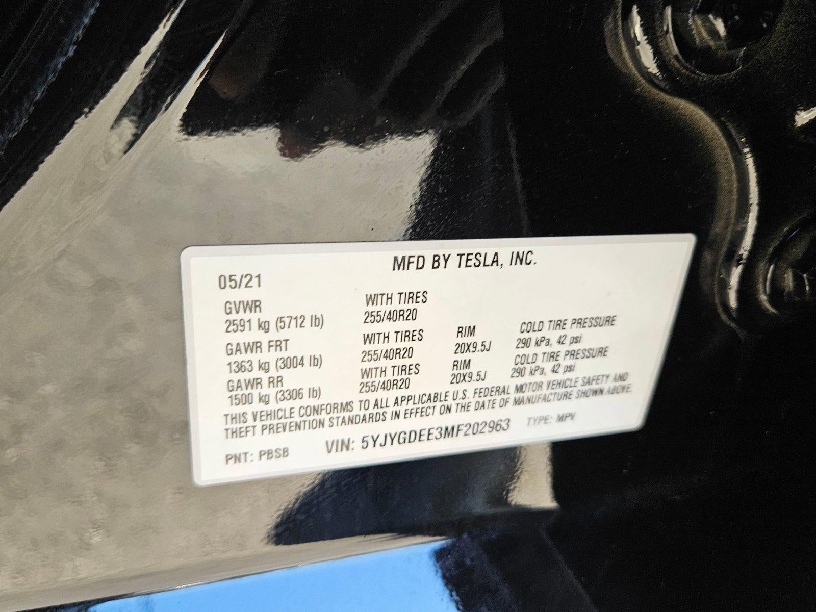 2021 Tesla Model Y Long Range AWD