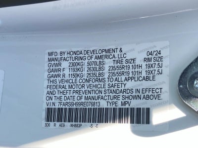 2024 Honda CR-V Hybrid Sport Touring AWD