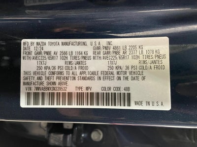 2025 Mazda Mazda CX-50 2.5 S Preferred Package AWD